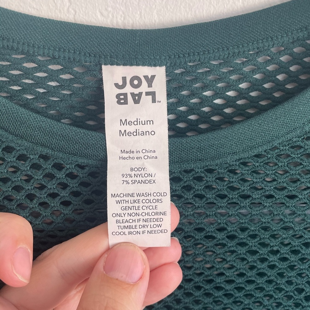 Joylab Teal Workout Set Medium Euc - image 5